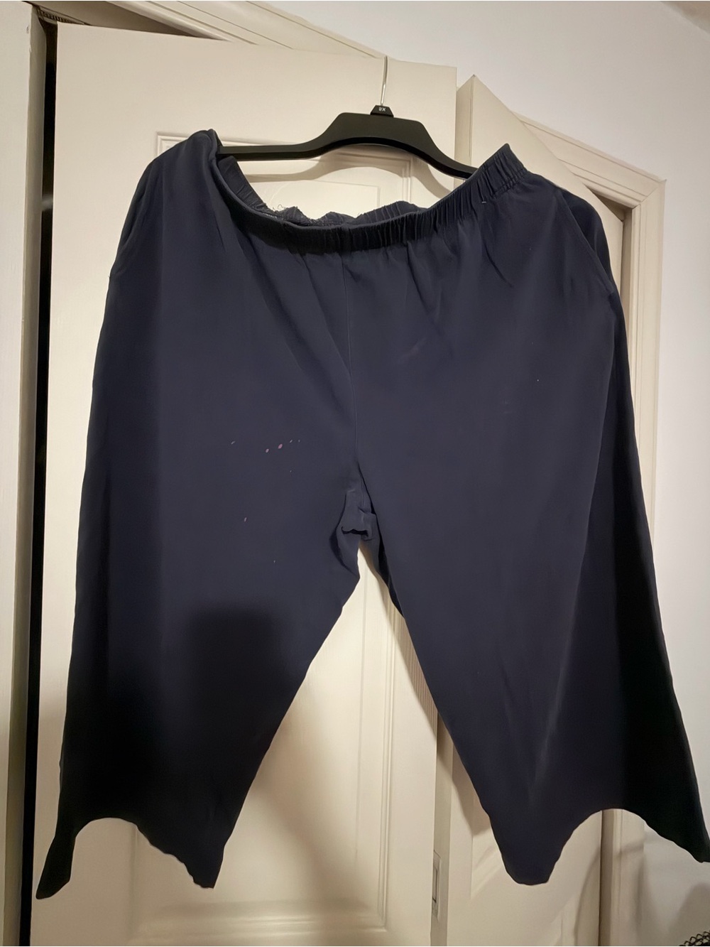Cabin Creek Women's Navy Blue Bermuda Shorts